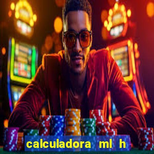 calculadora ml h para mcg kg min